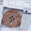 Resin wholesale 4-hole coconut shell buttons for sale